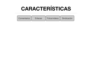 CARACTERÍSTICAS
Comentarios   Enlaces   Fotos/vídeos   Sindicación
 