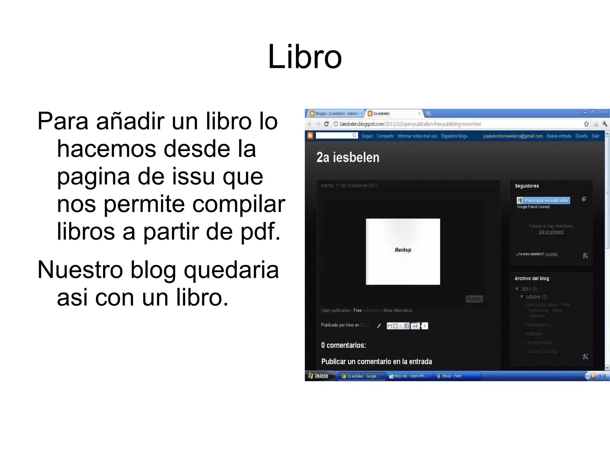 Una vez escrita, pinchamos en publicar entrada y de este modo se publica una entrada. 