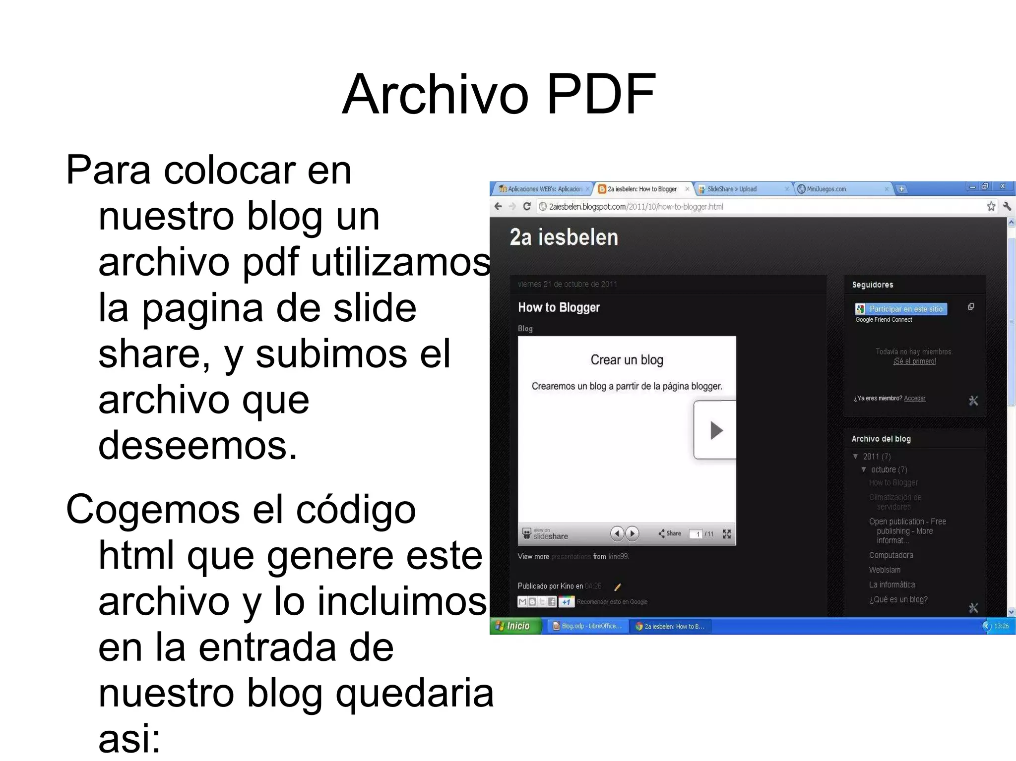 Apariencia con la entrada 