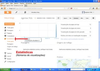Estatísticas
(Números de visualizações)
 