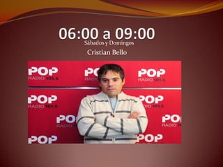 Sábados y Domingos
Cristian Bello
 