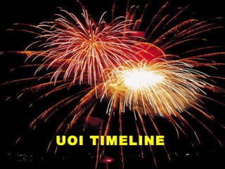 UOI TIMELINE 