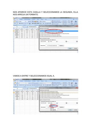 NOS APARECE ESTA CASILLA Y SELECCIONAMOS LA SEGUNDA, ELLA
NOS ARROJA UN FORMATO.




VAMOS A ENTRE Y SELECCIONAMOS IGUAL A.
 