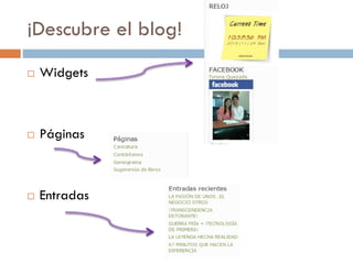¡Descubre el blog!


Widgets



Páginas



Entradas

 