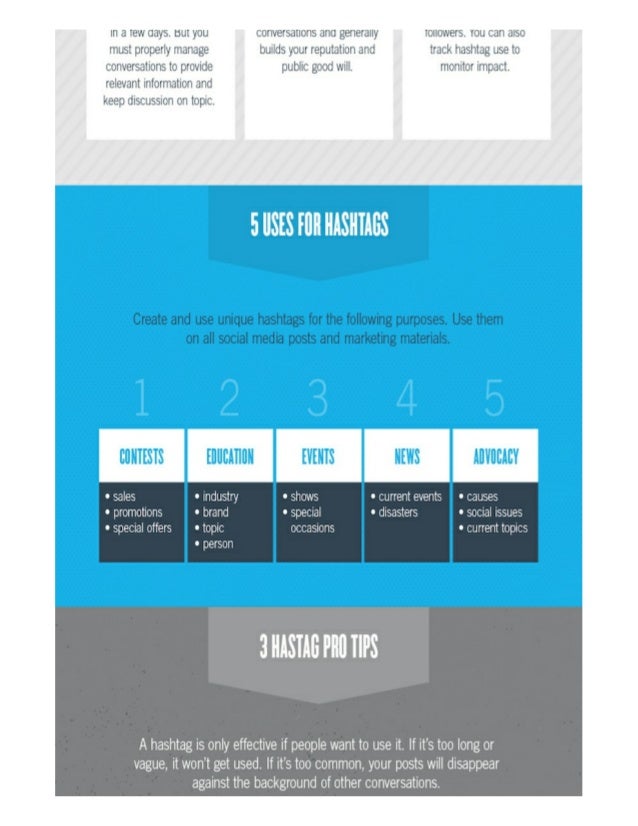 How To Increase Social Engagement with Hashtags (Infographic)