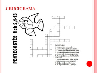 CRUCIGRAMA 
 