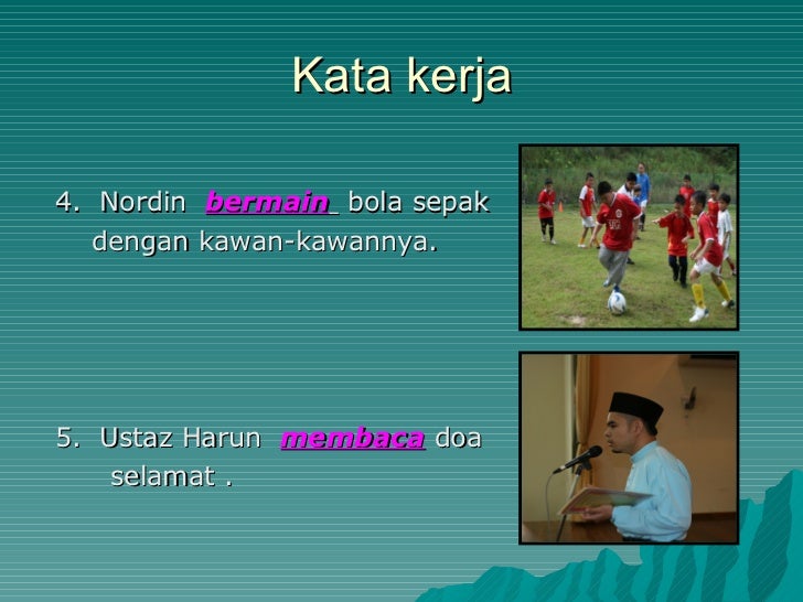 KATA KERJA KATA KERJA