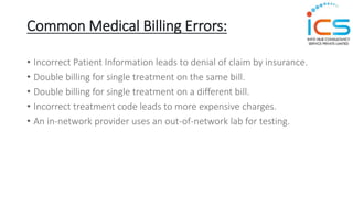 Medical Billing and Coding for Mental Health | PPTX