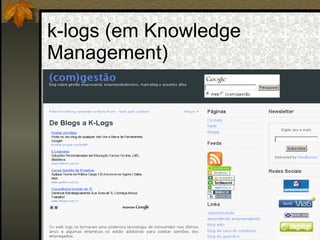 k-logs (em Knowledge Management) 