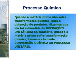 Processo Químico   