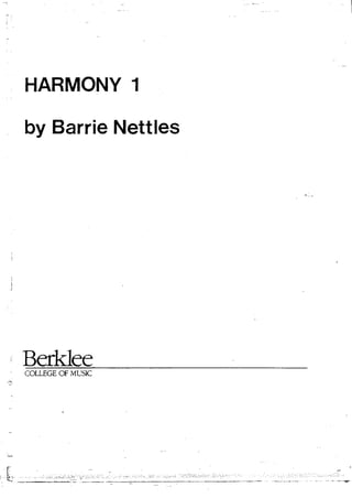 Blog   berklee college of music - harmony 1