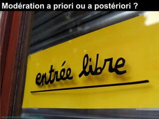 Modération a priori ou a postériori ?




http://www.flickr.com/photos/mouton/185424871
 