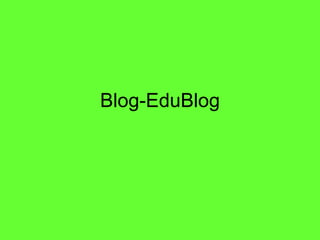Blog-EduBlog 