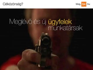 fps blog üzleti modell - Kolozsi István, kolboid