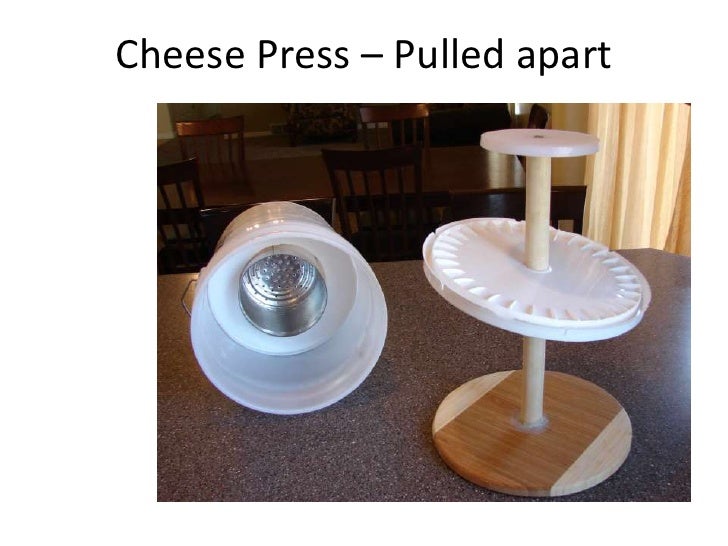 Homemade Cheese Press