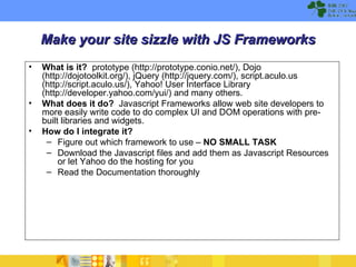 Blog It Up, Baby! Extending the new IBM Lotus Domino Blog Template | PPT