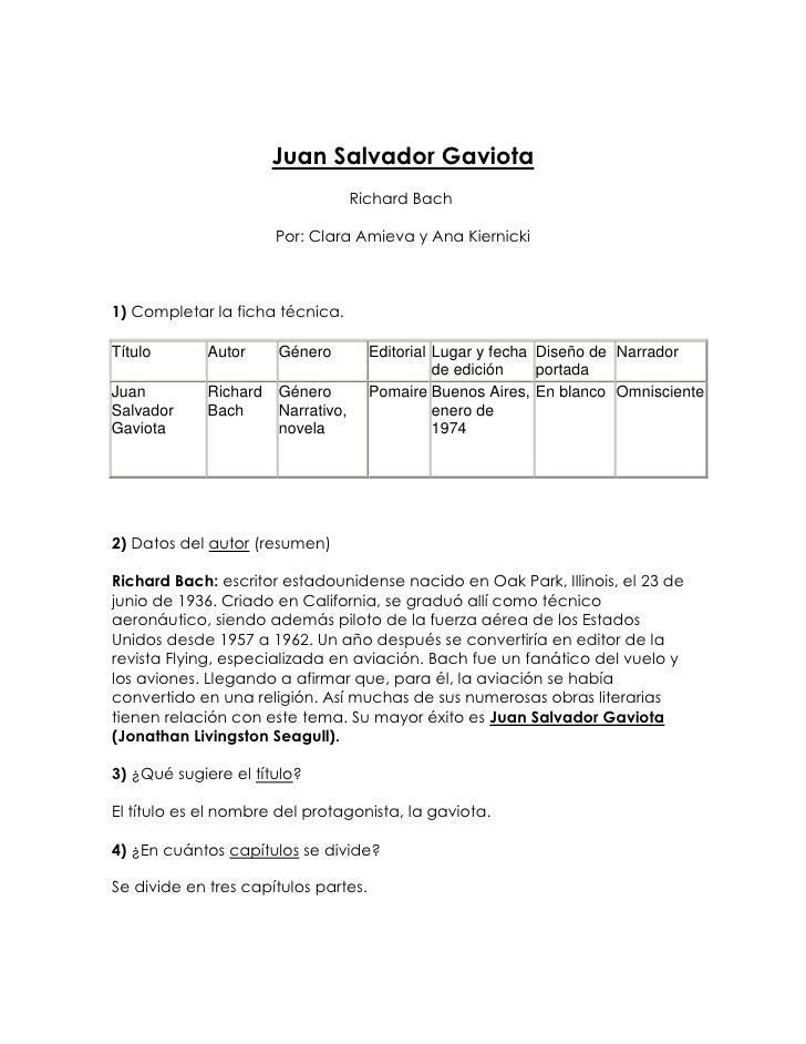 Juan Salvador Gaviota Pdf Ingles Juan Salvador Gaviota Pdf Ingles