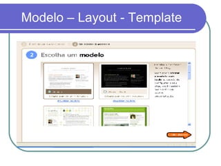 Modelo – Layout - Template 