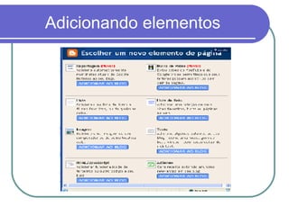 Adicionando elementos 