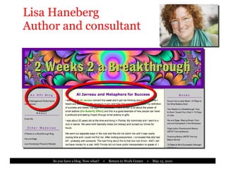Lisa Haneberg Author and consultant 