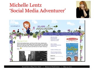 Michelle Lentz ‘Social Media Adventurer’ 