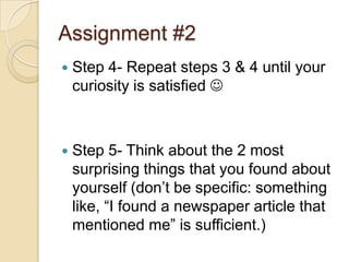 More on searching the deep webKosmix.com: “…combines deep and surface results, breaking them down into categories such as videos, documents, books, blogs, discussion forums, and websites.”