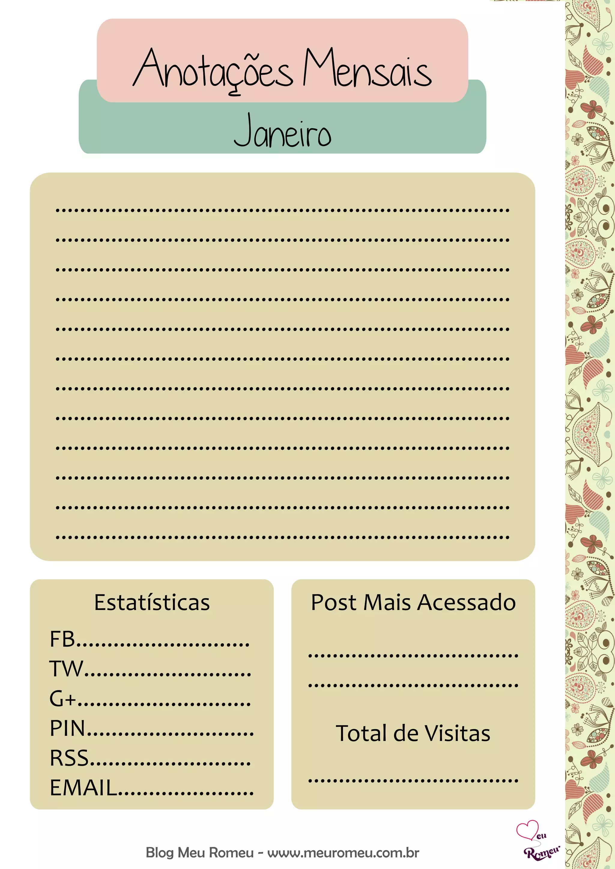 Anotações Mensais
Blog Meu Romeu - www.meuromeu.com.br
Janeiro
.........................................................................
.........................................................................
.........................................................................
.........................................................................
.........................................................................
.........................................................................
.........................................................................
.........................................................................
.........................................................................
.........................................................................
.........................................................................
.........................................................................
FB............................
TW...........................
G+............................
PIN...........................
RSS..........................
EMAIL......................
Estatísticas Post Mais Acessado
..................................
..................................
Total de Visitas
..................................
 