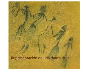 Representación de una danza ritual
 