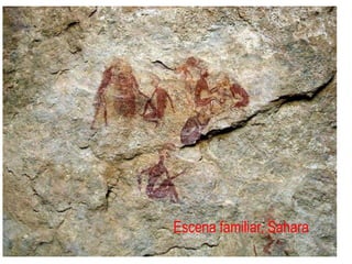 Escena familiar, Sahara
 