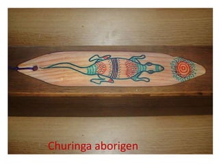 Churinga aborigen
 