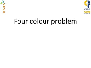 Four colour problem 