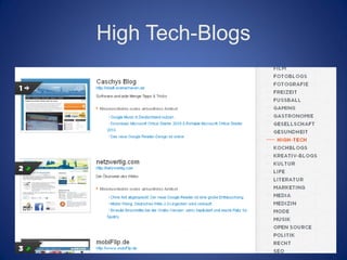 High Tech-Blogs
 