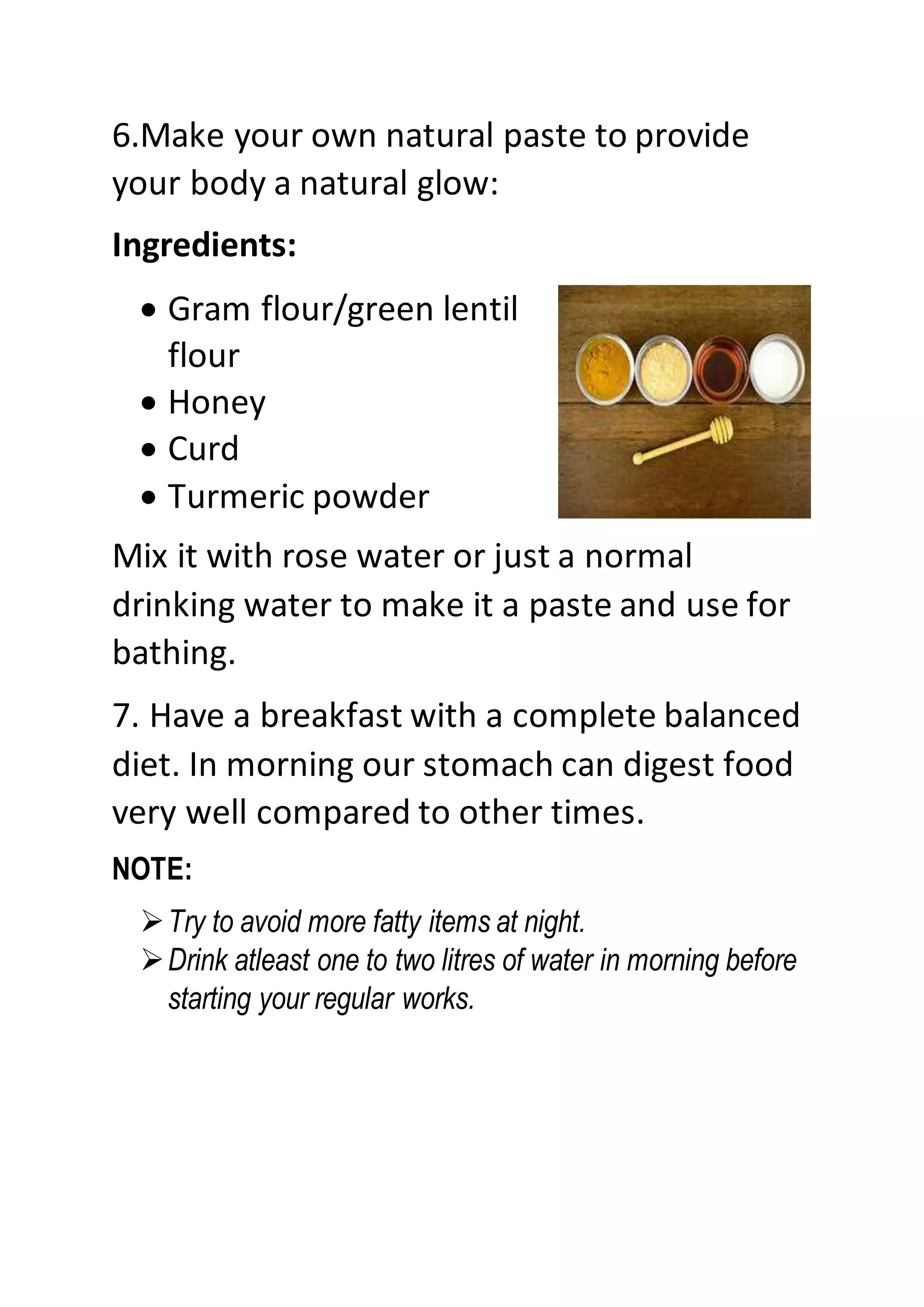 Blog 1 Morning Routine For Healthy Life PDF Free Download