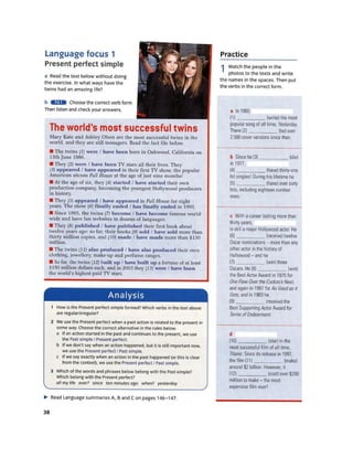 Present perfect activities | PDF
