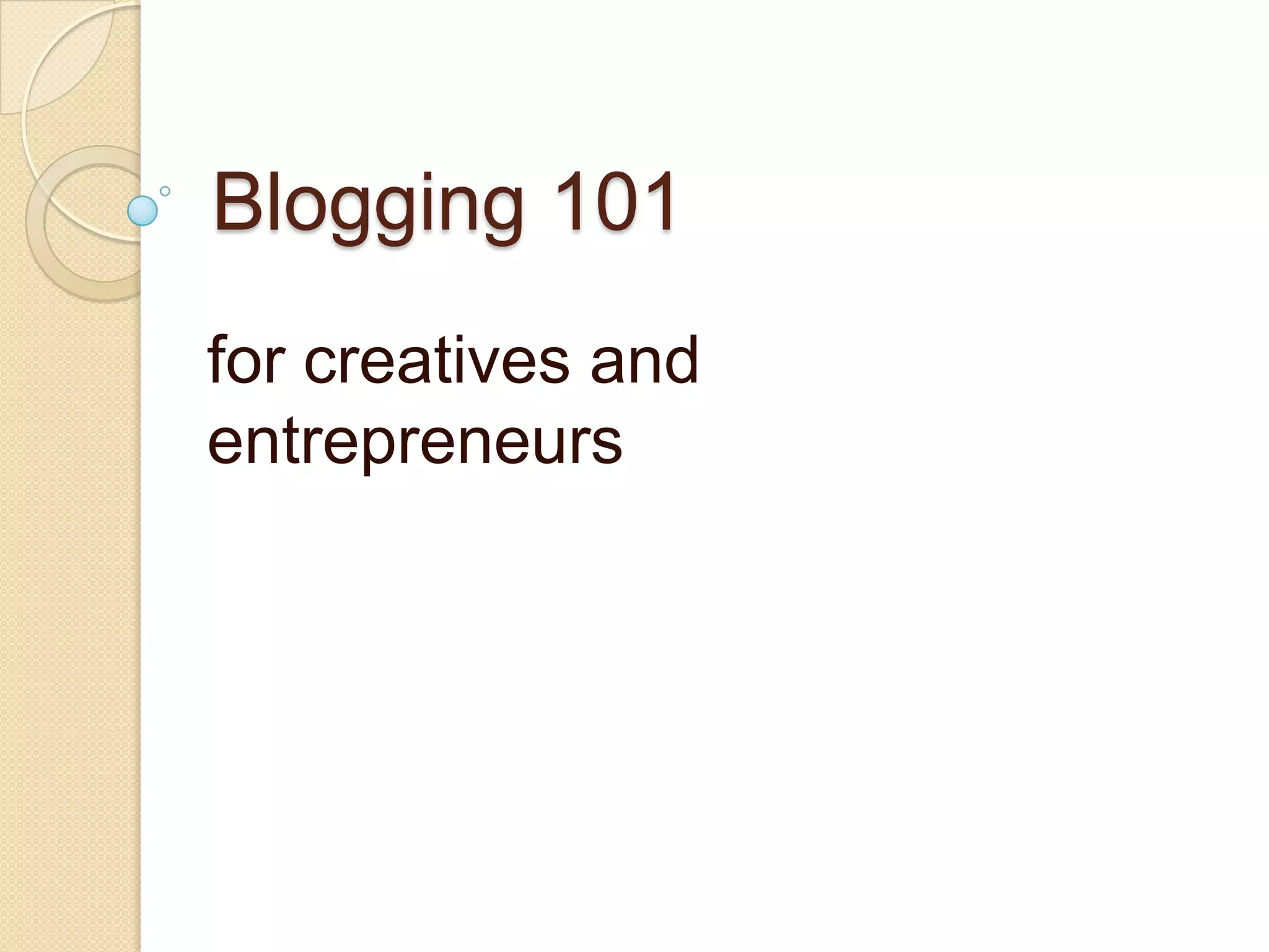 Blog101