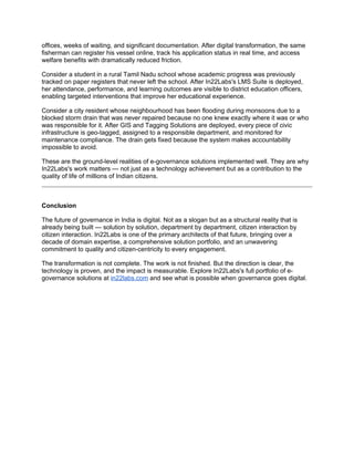 The Future of Governance Is Digital: Transforming India with E ...