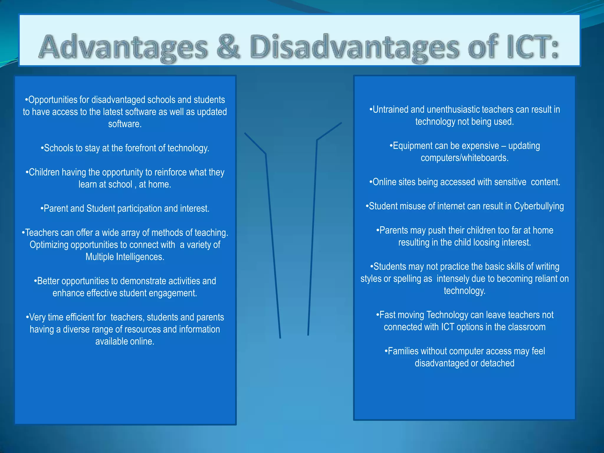 The School Portal continued……Additional Features which could be incorporated into The School Portal:  My Student Account (www.mystudentaccount.com.au) creates a cashless canteen. The students use their existing student card to make purchases at the canteen, the student card acts as a debit card. The parents can top up credit via the portal and can also view purchases, set spending limits, set dietary requirements & allergy alerts and ban items. There is also a rewards system in place for students who make healthy choices.