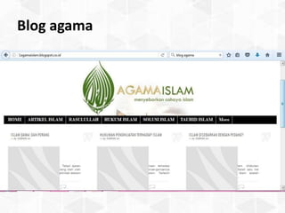 Blog agama
 