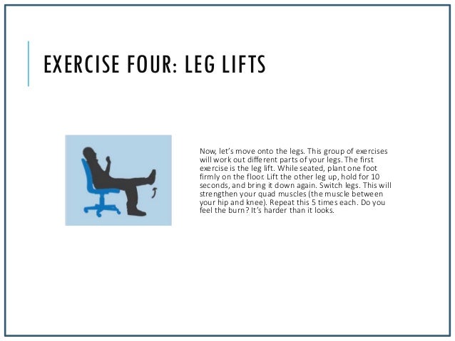 Exercise You Can Do At Your Desk