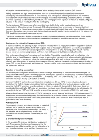 Blog 2016 12 - EAD - IFRS 9 Ramifications | PDF