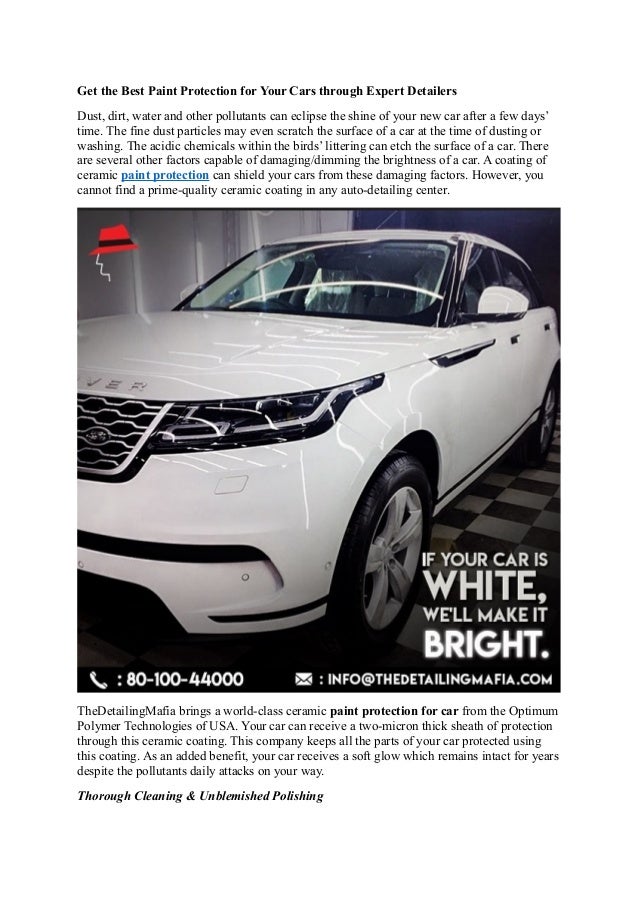 Protect Your Vehicle With Car PPF