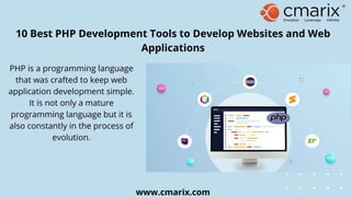 10 Best PHP Development Tools To Develop Web Application