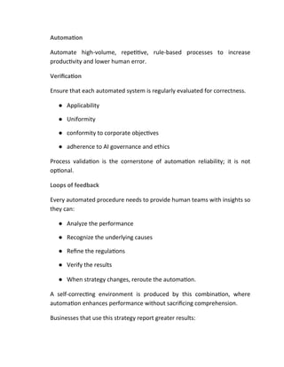 The Efficiency Trap — When Automation Outruns Understanding | DOCX