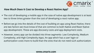 13 Benefits of React Native App Development | Advantages of React ...