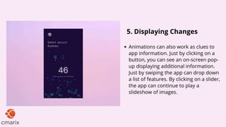 10 Creative Ways To Use Animation In Mobile Apps