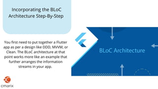 How To Use The Popular BLoC Pattern To Architect Your Flutter App? | PPTX