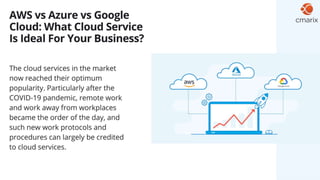AWS vs Azure vs Google: Comparison of 3 Big Cloud Platforms