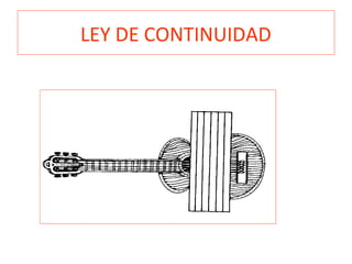 LEY DE CONTINUIDAD
 