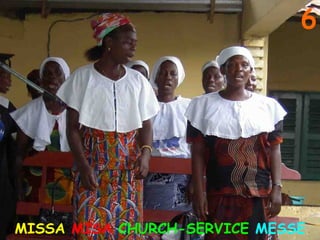 6 MISSA  MISA  CHURCH-SERVICE   MESSE 