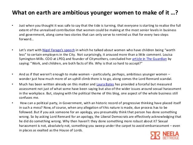What On Earth Are Ambitious Younger Women To Make Of It E2 80 A2 Just When What On Earth Are Ambitious Younger Women To Make Of It E2 80 A2 Just When